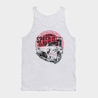 Retro Speed Art Tank Top